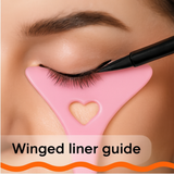 Silicone Eyeliner Stencil – 4-in-1 Makeup Aid