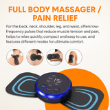 Mini EMS Muscle Massager — Butterfly Pad (TENS)