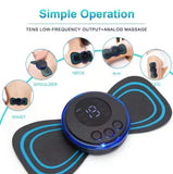 Mini EMS Muscle Massager — Butterfly Pad (TENS)