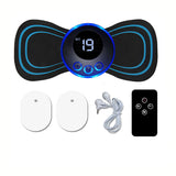 Mini EMS Muscle Massager — Butterfly Pad (TENS)