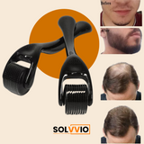 Beard Derma Roller — 540 Titanium Needles