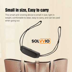 Smart Anti-Snoring Necklace — Low-Frequency Pulse