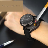 Flip-to-Ignite Watch Lighter — Hidden Flameless Coil